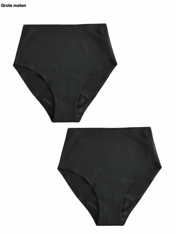 Next FULL FIT - 2 PACK - Menstruatie-ondergoed - black